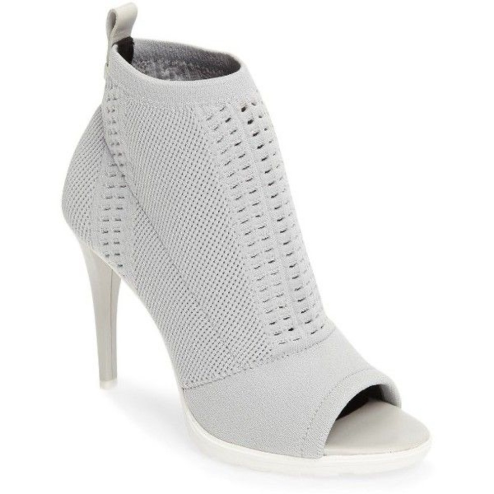 Calvin Klein Malai stretch peep toe bootie